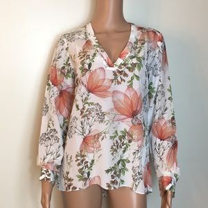 Orvis 100% silk women blouse